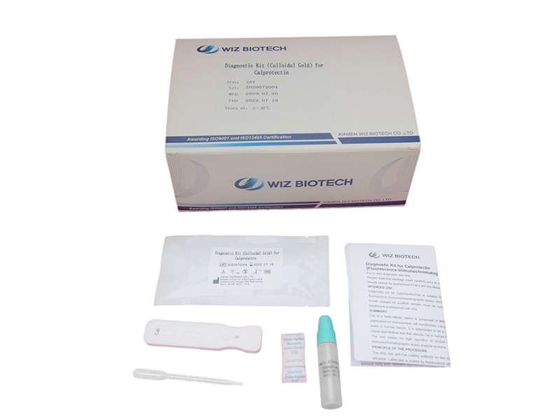 Diagnostic Kit Colloidal Gold for Calprotectin Cal Rapid Test