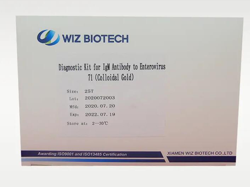 IgM Antibody Enterovirus 71 EV71 Rapid Test Kit