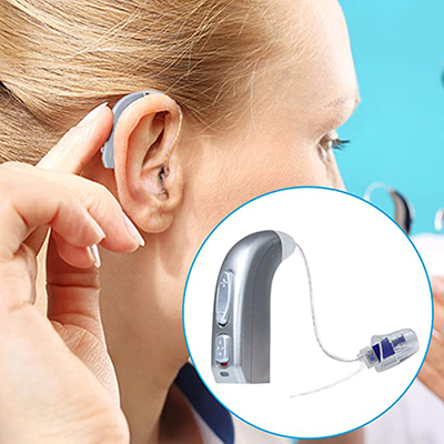 Small Rechargeable Spieth RIC0017 RIC Hearing Aids for Elderly