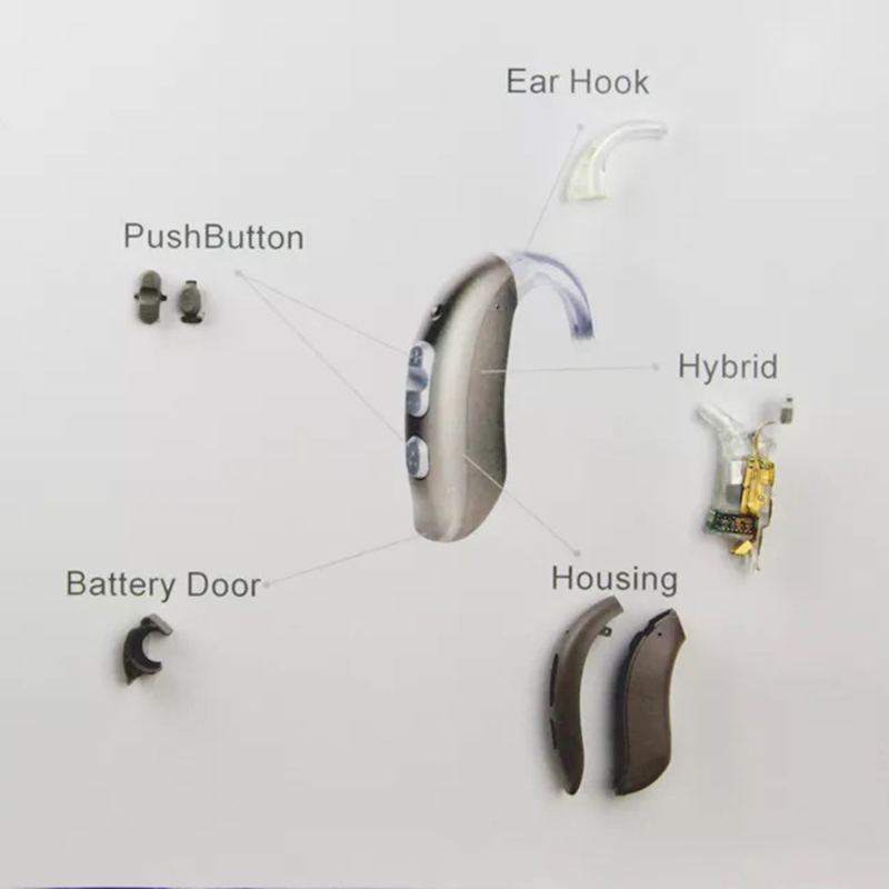 Waterproof Programmable Digital Spieth BTE035 BTE Hearing Aids