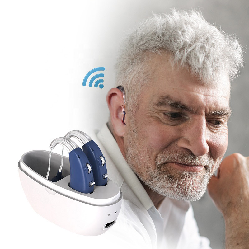 Rechargeable Spieth BTE040 BTE Hearing aids for Hearing Loss