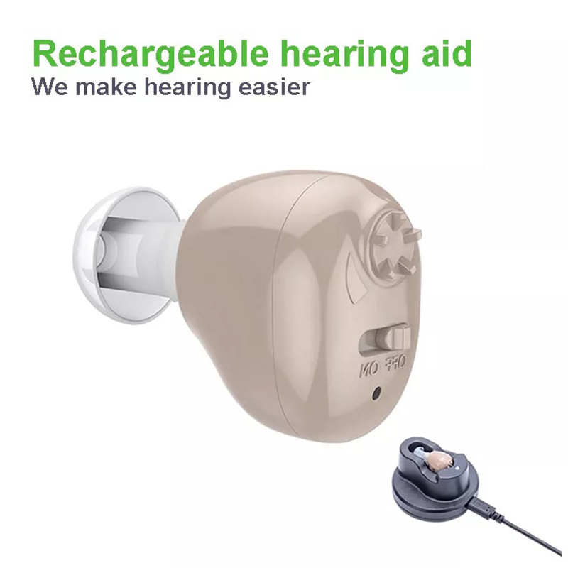 Mini comfortable rechargeable Spieth ITE004 ITE Hearing Aids