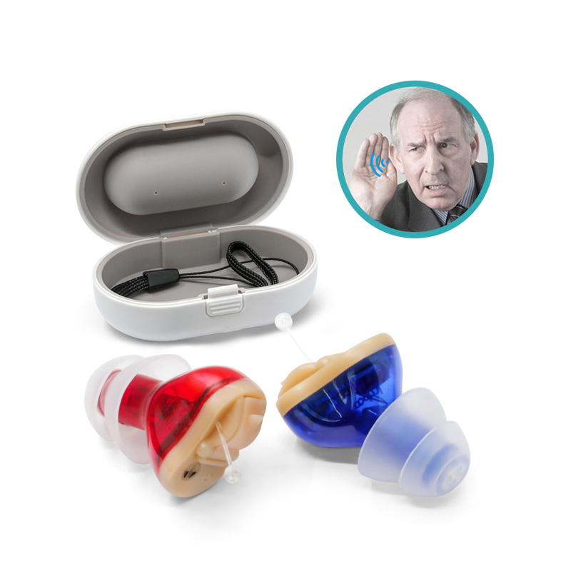 mini small battery Spieth CIC016 CIC Hearing Aids for deaf Elderly