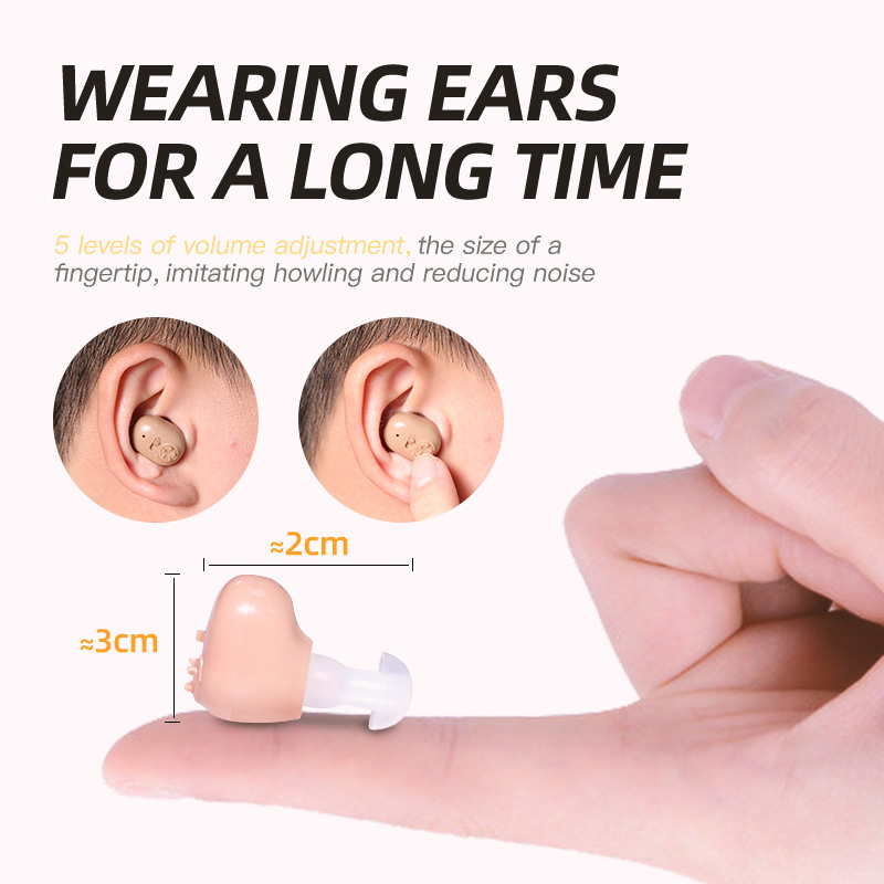 China origin Rechargeable Digital Spieth ITE002 ITE Hearing Aids