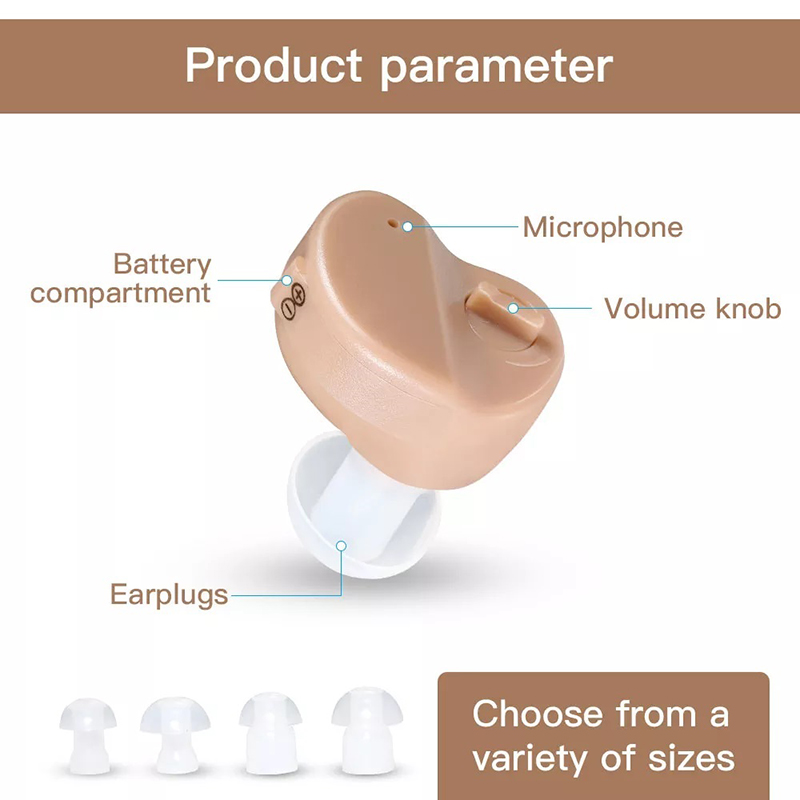Cheap price Battery Replaceable Spieth ITE010 ITE Hearing Aids