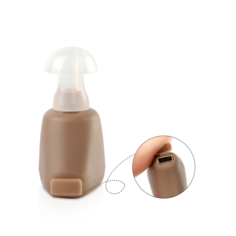 Mini small invisible Rechargeable Spieth ITE007 ITE Hearing Aids