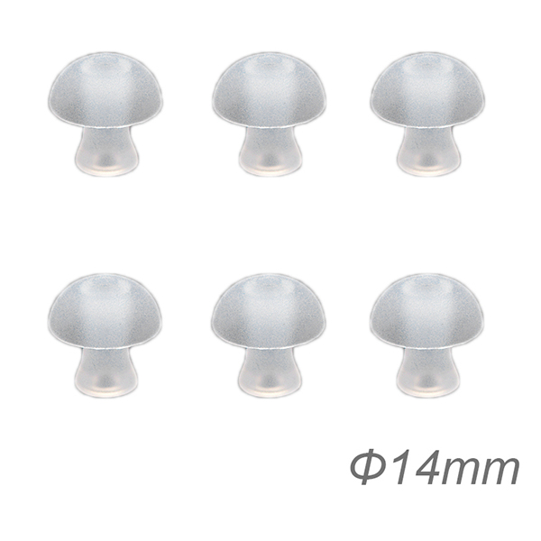 Mushroom BTE Hearing Aid Close Ear Tips Domes Silicone Accessories