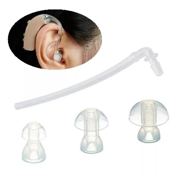 Mushroom BTE Hearing Aid Close Ear Tips Domes Silicone Accessories